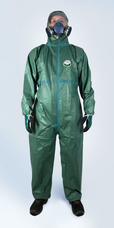 TYPE 4/5/6 WEEPRO MAX GREEN COVERALL